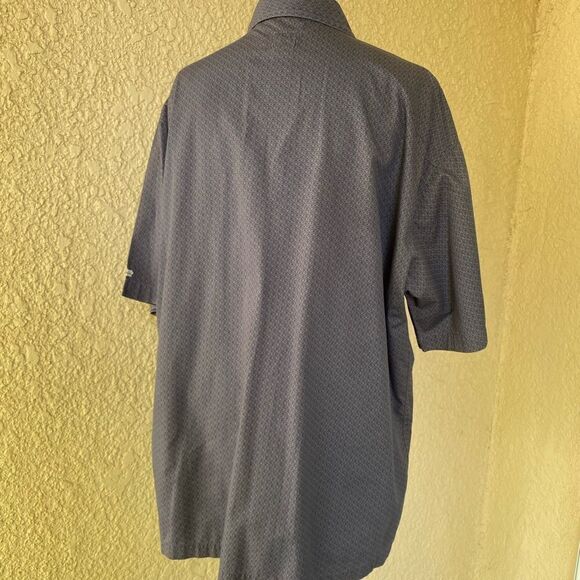 Calvin Klein Men's Monogram Logo Print Short Sleeve Gray Large‎ - Picture 5 of 6